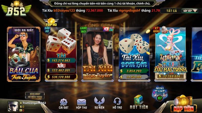 Lưu ý cần nắm khi truy cập cổng game B52