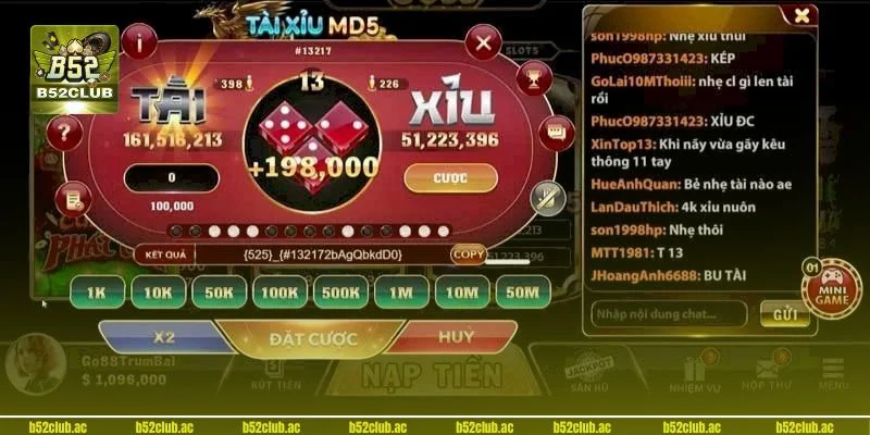 Nắm rõ thông tin cơ bản giúp bạn yêu thích tài xỉu MD5 hơn.