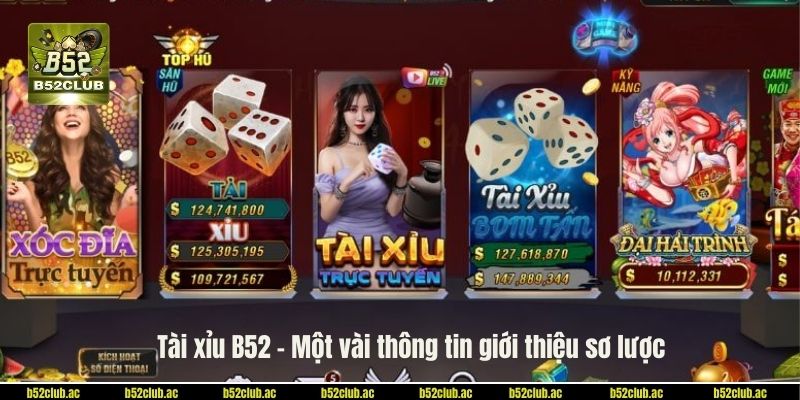 Tài xỉu B52 - Một vài thông tin giới thiệu sơ lược.